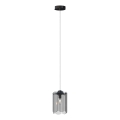 Zuma Line - Candeeiro suspenso 1xE14/40W/230V preto