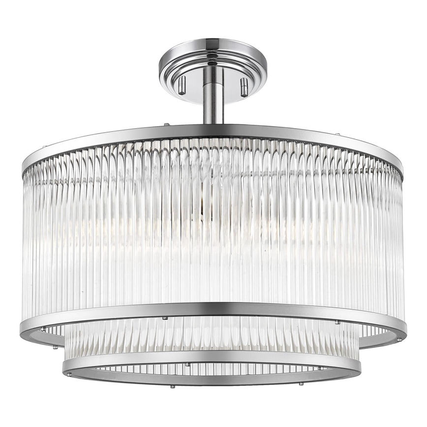 Zuma Line - Candeeiro suspenso 5xE14/60W/230V cromado brilhante