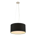 Zuma Line - Candelabro suspenso 4xE27/60W/230V preto