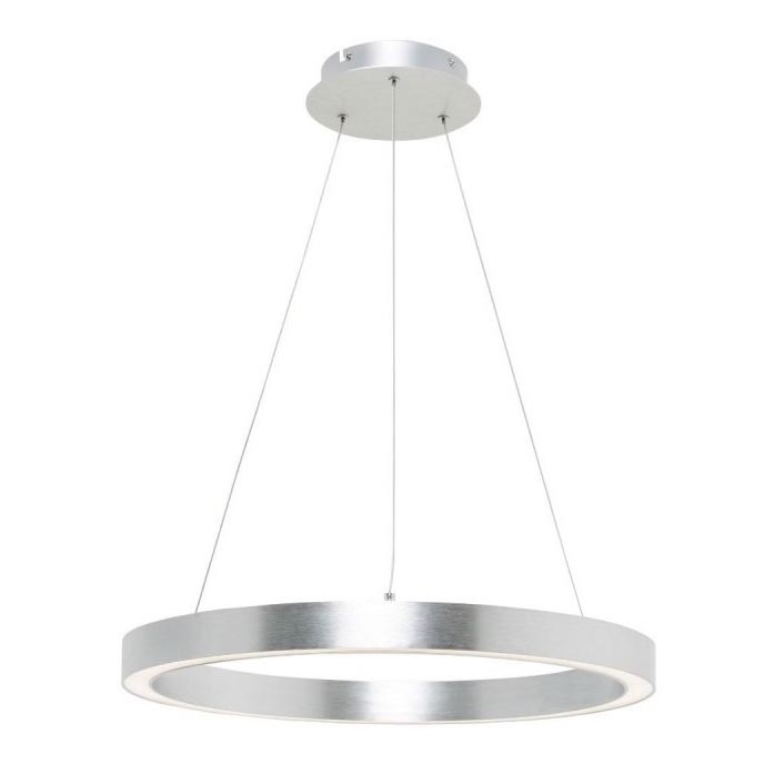 Zuma Line - Candelabro suspenso LED LED/30W/230V d. 40 cm prateado