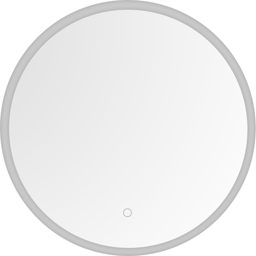 Zuma Line - Espelho de parede para casa de banho com iluminação LED integrada/36W/230V 3000/4000/6000K Ø 80 cm IP44