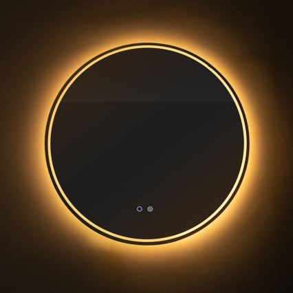 Zuma Line - Espelho para casa de banho LED com retroiluminação LED/24W/230V 3000/4000/6000K diâmetro 80 cm IP44