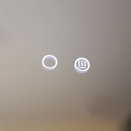 Zuma Line - Espelho para casa de banho LED com retroiluminação LED/24W/230V 3000/4000/6000K diâmetro 80 cm IP44