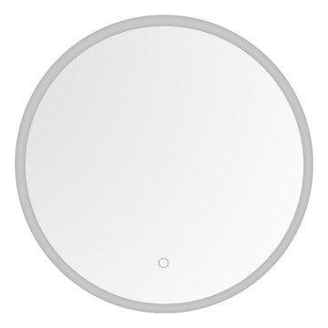 Zuma Line - Espelho de parede para casa de banho com iluminação LED integrada/36W/230V 3000/4000/6000K Ø 80 cm IP44