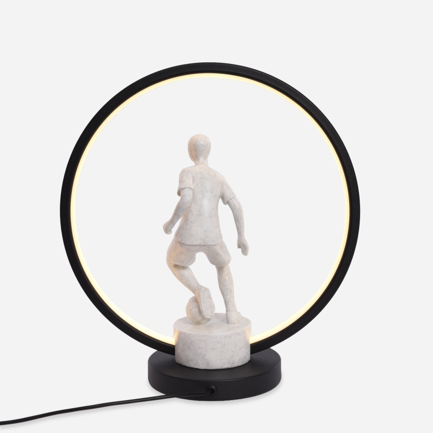 Zuma Line - Candeeiro de mesa LED LED/4W/5V preto/branco