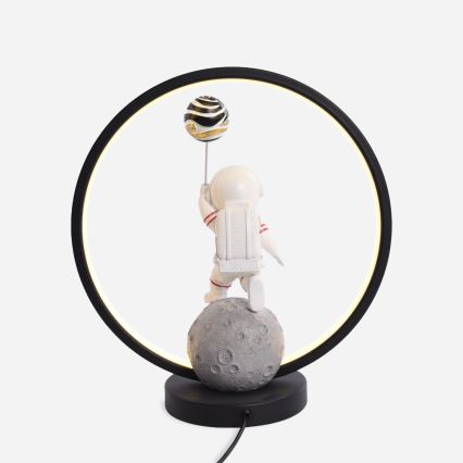 Zuma Line - Candeeiro de mesa LED LED/4W/5V preto