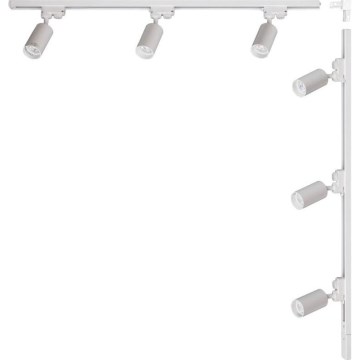 Zuma Line - Foco para sistema de calha 6xGU10/35W/230V branco