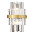 Zuma Line - Iluminação de parede 2xG9/28W/230V dourado