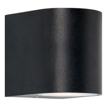 Zuma Line - Iluminação de parede exterior 1xGU10/35W/230V IP44 preto