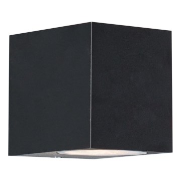 Zuma Line - Iluminação de parede exterior 1xGU10/35W/230V IP44 preto