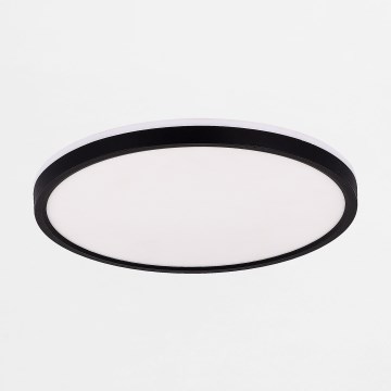 Zuma Line - Iluminação de teto LED com regulação LED/38W/230V + LED/11W 3000/4000/5500K diâmetro 50 cm preto