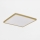 Zuma Line - Iluminação de teto LED com regulação LED/38W/230V + LED/12W 3000/4000/5500K 40x40 cm dourado