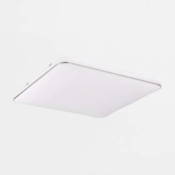 Zuma Line - Iluminação de teto LED com regulação LED/48W/230V 53x53 cm cromado brilhante