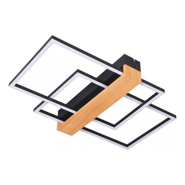 Zuma Line - Iluminação de teto LED LED/39W/230V 3000K preto/pinho