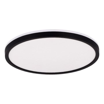 Zuma Line - Iluminação de teto LED RGBW com regulação LED/32W/230V + LED/8W 3000-6000K preto + comando