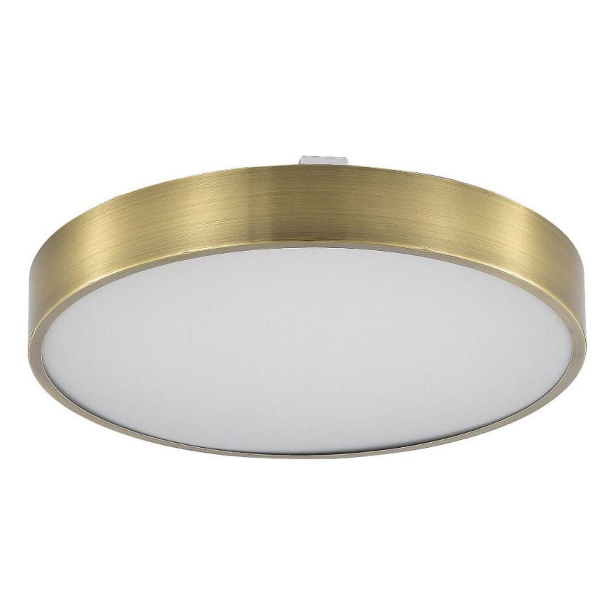 Zuma Line - Iluminação de teto para casa de banho LED com regulação LED/50W/230V 3000-6000K diâmetro 50 cm IP44 latão + comando