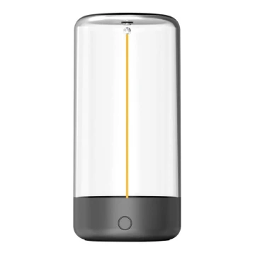Zuma Line - Lâmpada de mesa recarregável LED dimmerizável LED/0,5W/230V preta IP54