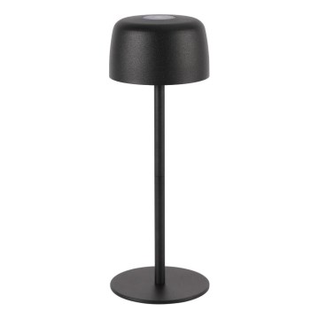 Zuma Line - Lâmpada de mesa recarregável LED dimmerizável LED/2W/1200 mAh IP44 preta