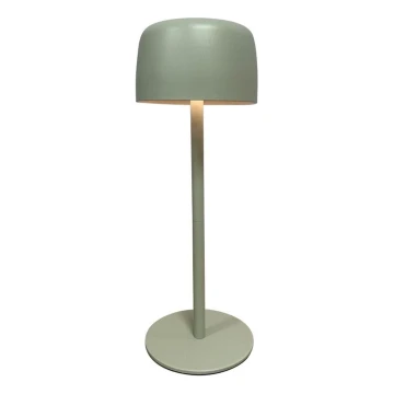 Zuma Line - Lâmpada de mesa recarregável LED dimmerizável LED/2W/1200 mAh IP44 verde