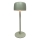 Zuma Line - Lâmpada de mesa recarregável LED dimmerizável LED/2W/1200 mAh IP44 verde