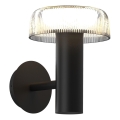 Zuma Line - Lâmpada de parede solar LED LED/2,5W/2000 mAh IP44 preta