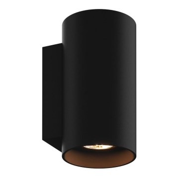 Zuma Line - Luminária de parede 2xGU10/50W/230V preta