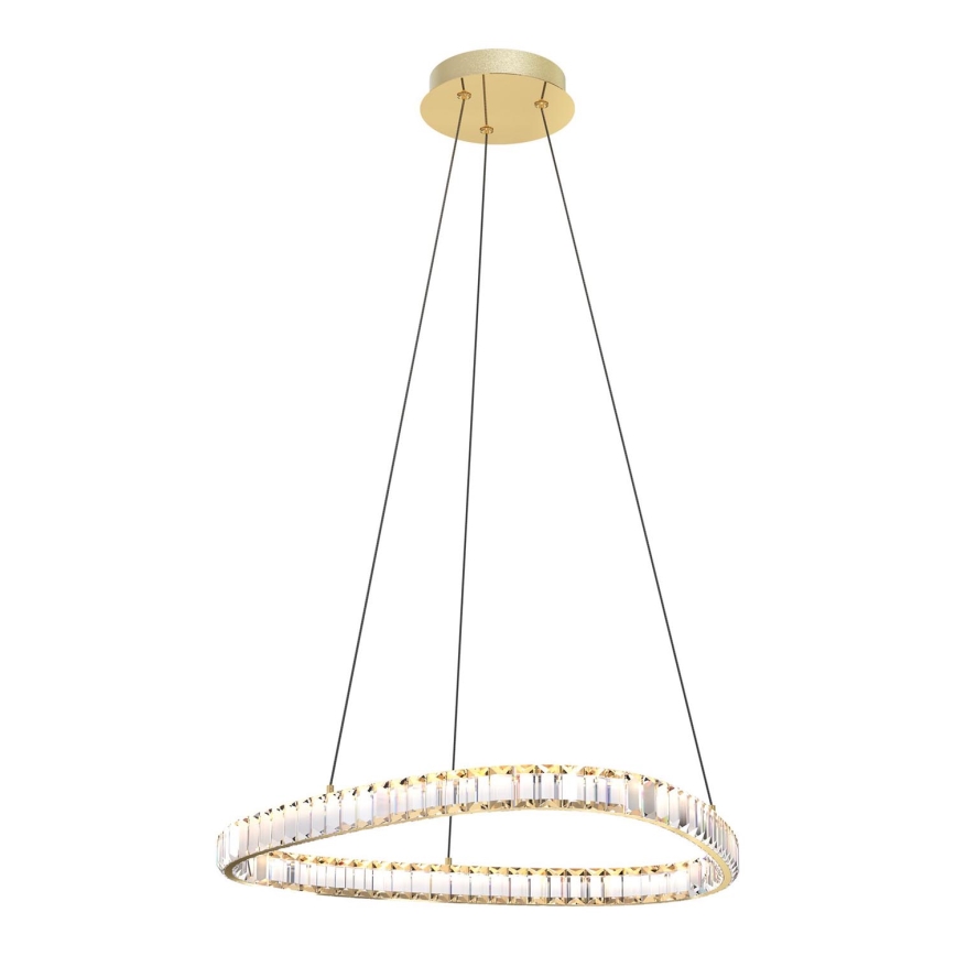 Zuma Line - Lustre de cristal LED regulável com cabo LED/25W/230V 2700-6000K + controlo remoto