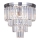 Zuma Line - Lustre de tecto de cristal 5xE14/40W/230V cromado polido