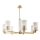 Zuma Line - Lustre em haste 7xE14/7W/230V dourado