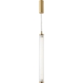 Zuma Line - Lustre LED regulável suspenso por cabo LED/26W/230V 2700-6500K dourado + controlo remoto