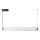 Zuma Line - Lustre LED regulável suspenso por cabo LED/39W/230V 2700-6500K preto + comando remoto