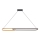 Zuma Line - Lustre LED suspenso por cabo 2xLED/40W/230V preto/dourado