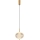 Zuma Line - Lustre LED suspenso por cabo LED/6,5W/230V dourado