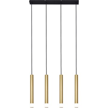 Zuma Line - Lustre suspenso com cabo 4xG9/5W/230V dourado
