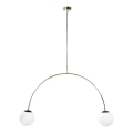 Zuma Line - Lustre suspenso por cabo 2xE14/10W/230V dourado