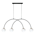 Zuma Line - Lustre suspenso por cabo 4xE14/10W/230V preto