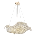 Zuma Line - Lustre suspenso por cabo 8xG9/42W/230V dourado