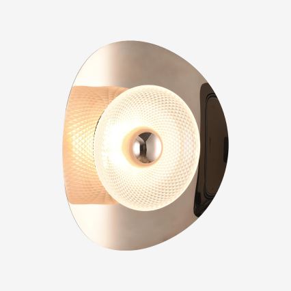 Zuma Line - Aplique de parede LED/8W/230V ouro rosé