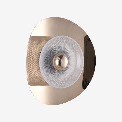 Zuma Line - Aplique de parede LED/8W/230V ouro rosé