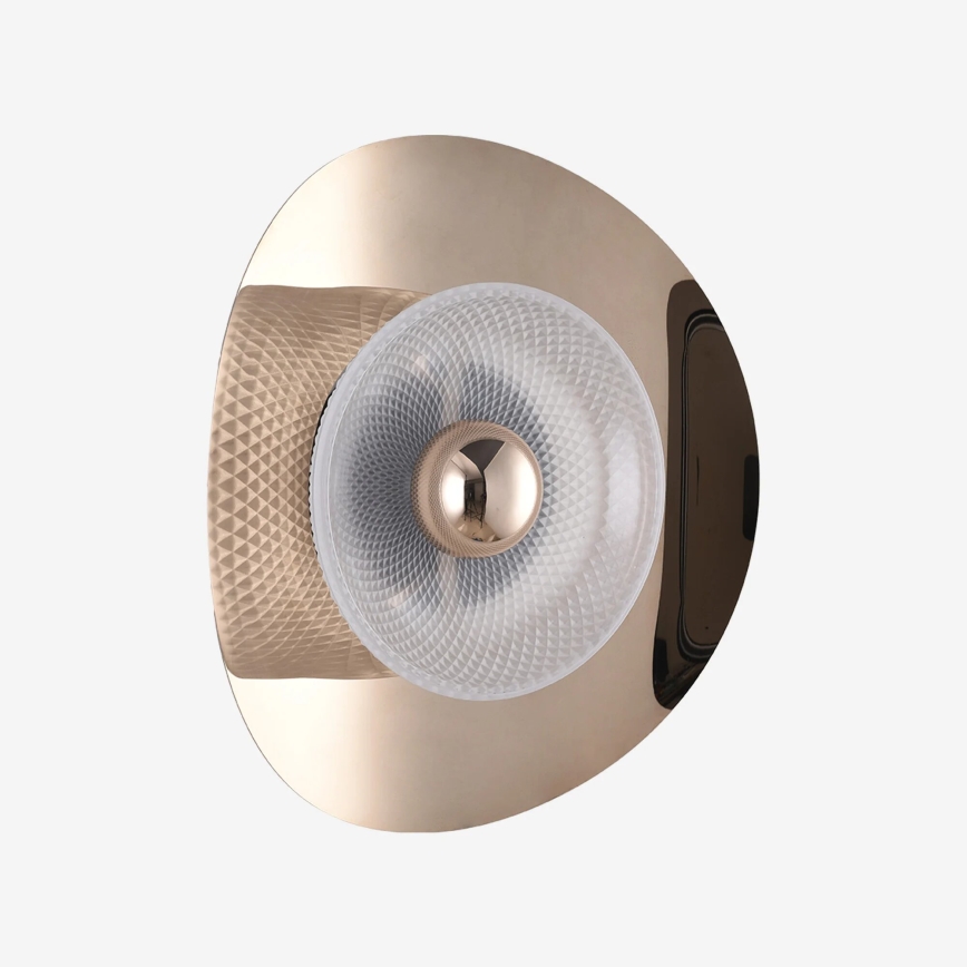 Zuma Line - Aplique de parede LED/8W/230V ouro rosé