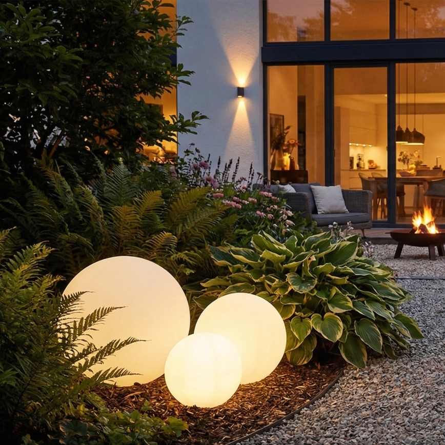Zuma Line - Candeeiro exterior 1xE27/15W/230V diâmetro 30 cm IP44