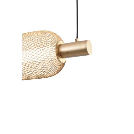Zuma Line - Lustre LED regulável suspenso por cabo LED/27W/230V 3000-5700K dourado + comando remoto
