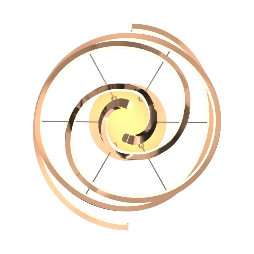 Zuma Line - Candeeiro suspenso LED com regulação LED/68W/230V 3000/4000/6000K Rosa dourado + comando