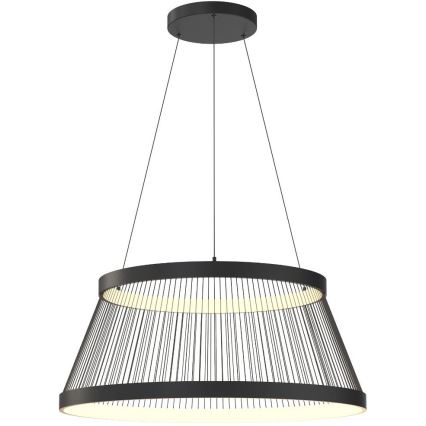 Zuma Line - Candeeiro suspenso LED com regulação LED/53W/230V 2700-6000K preto + comando