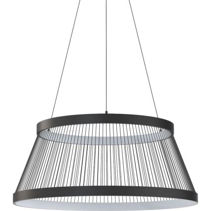 Zuma Line - Candeeiro suspenso LED com regulação LED/53W/230V 2700-6000K preto + comando