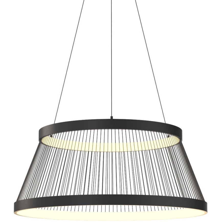 Zuma Line - Candeeiro suspenso LED com regulação LED/53W/230V 2700-6000K preto + comando