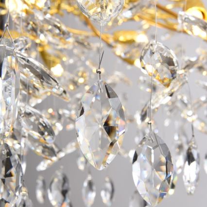 Zuma Line - Lustre suspenso por cabo 14xG9/3,5W/230V Ø 100 cm dourado
