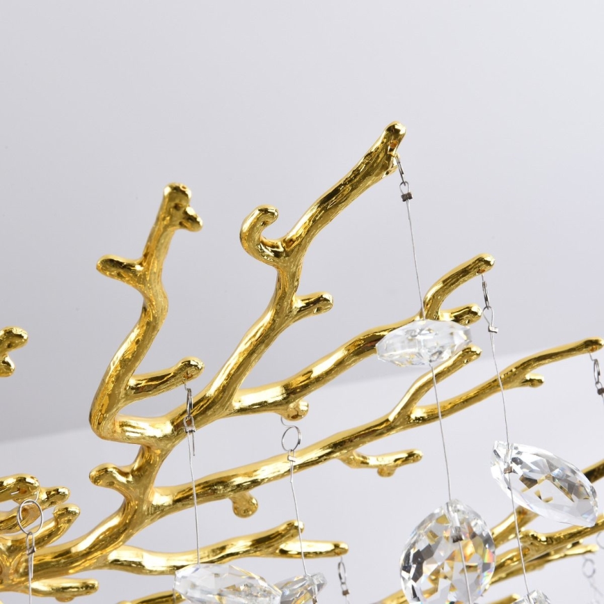 Zuma Line - Lustre suspenso por cabo 14xG9/3,5W/230V Ø 100 cm dourado