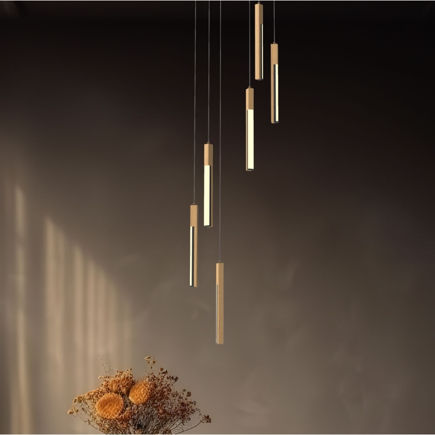 Zuma Line - Lustre LED regulável com cabo LED/25W/230V