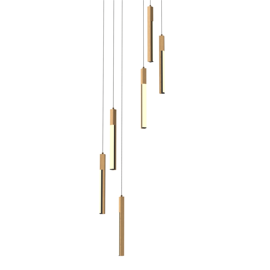 Zuma Line - Lustre LED regulável com cabo LED/25W/230V